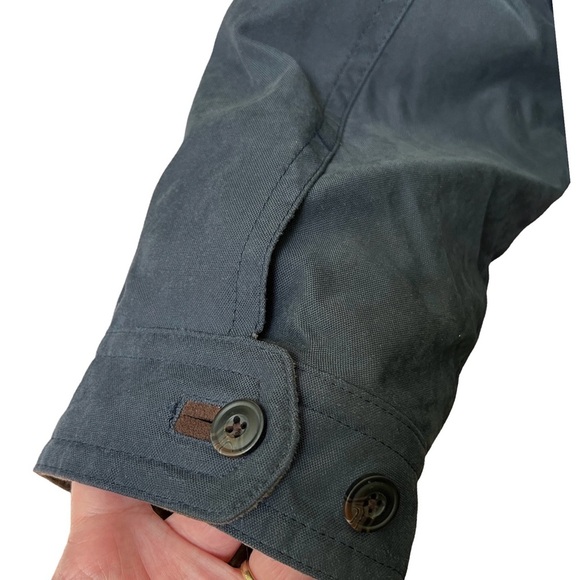 LL Bean Men’s Blue Canvas Field Barn Coat Removable Down Quilted Lining - Large - Picture 5 of 16